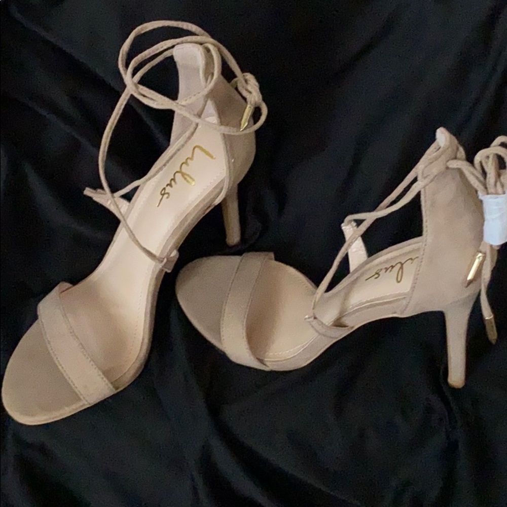 Lulus Brand Nude Heels